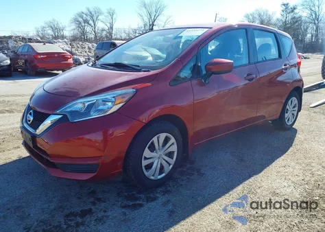 2018 Nissan Versa Note S z USA, uszkodzony, nr VIN 3N1CE2CP2JL355892
